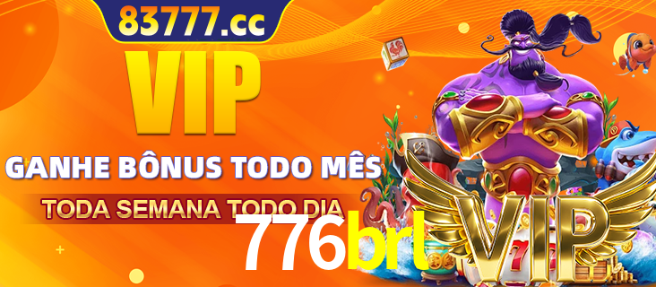 Banner promocional do 776brl oferecendo 100% de recompensas adicionais contínuas para quem fizer o login diário (Daily sign-in), com um mascote de coelho.